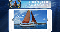 Desktop Screenshot of cataniayachtcharters.com